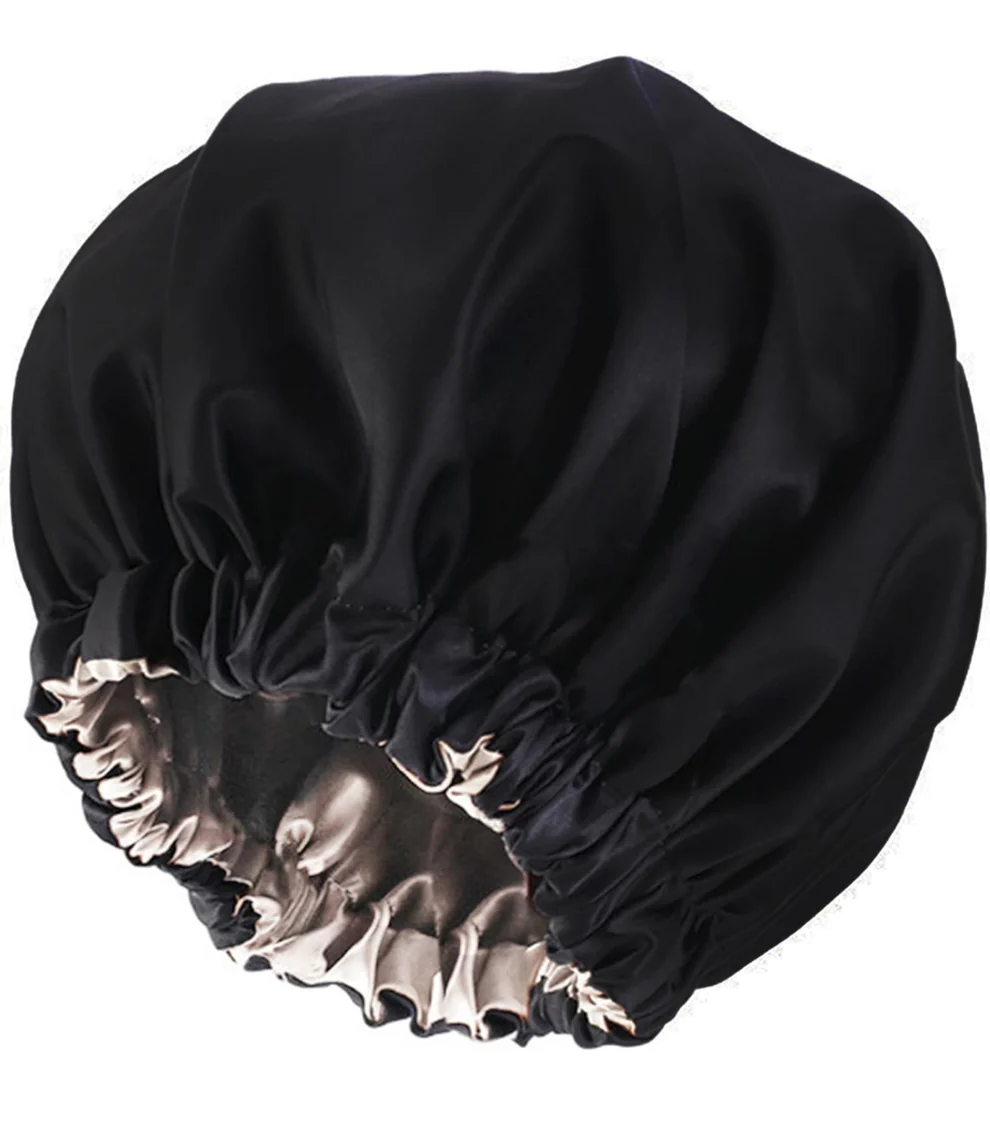 Bonnet de nuit en satin